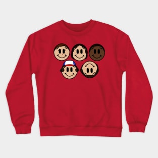 Stranger Emojis Crewneck Sweatshirt